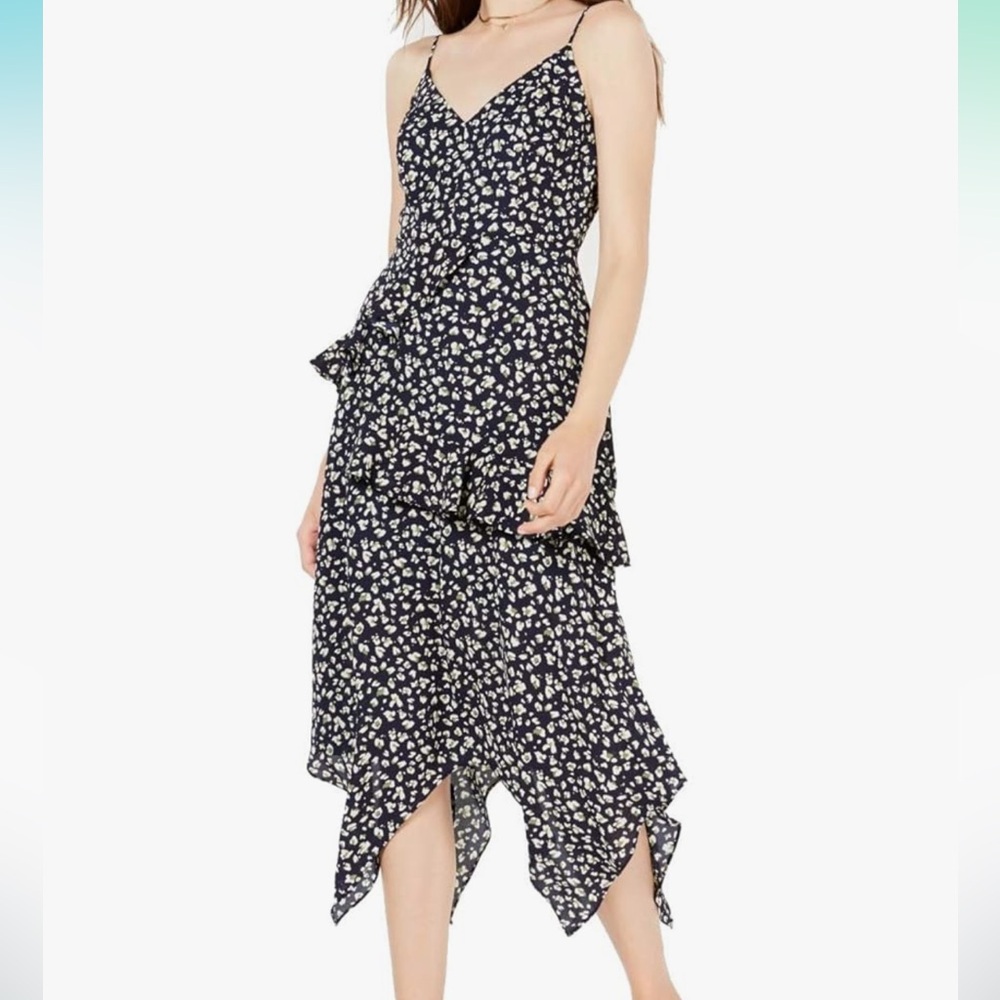 Trixxi Women’s Juniors Printed Maxi Dress